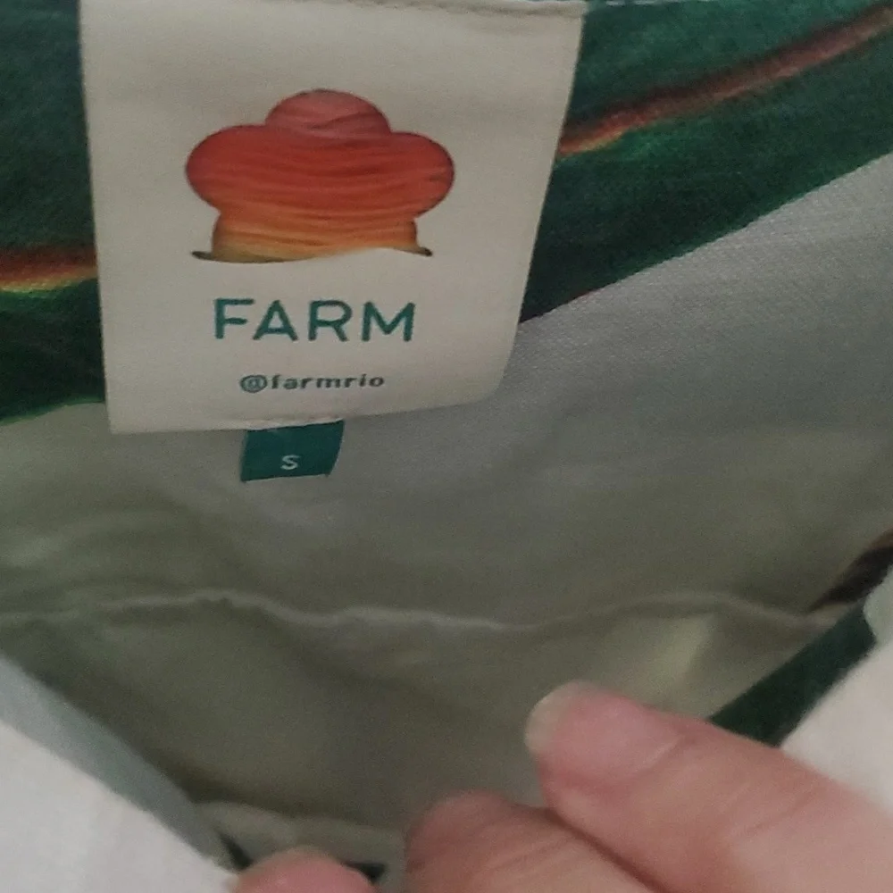 Farm rio sz small Amazonian print dress
